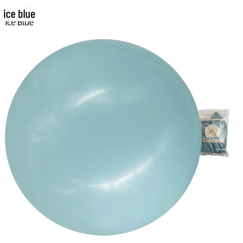 36-Inch Thickened Latex Round Macaron Balloon for Birthday Party Decoration