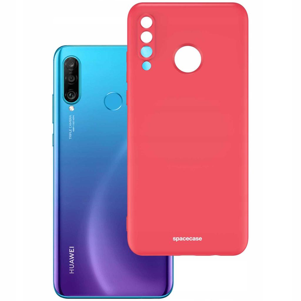 Sc Silicone Case Huawei P30 Lite Red