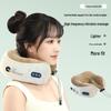 Portable U-shaped Memory Foam Neck and Cervical Massager Pillow