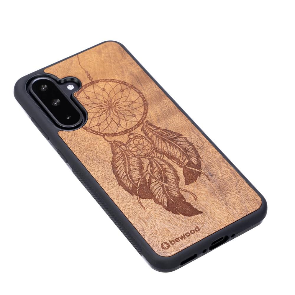 Bewood Wooden Case for Samsung Galaxy A36 5G Dreamcatcher Imbuia