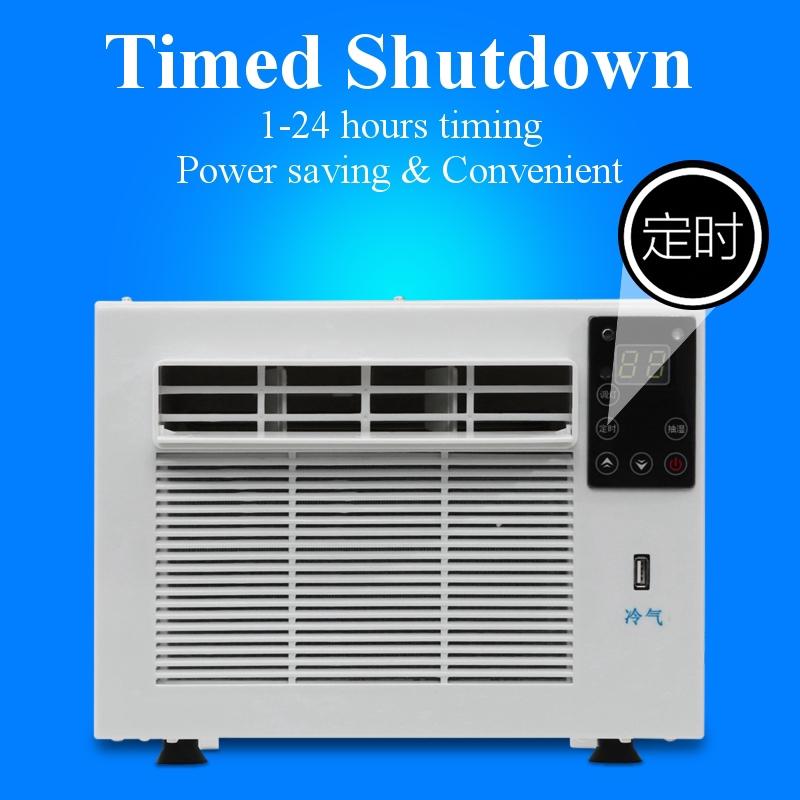 

Desktop Air Conditioner Cold/Heat Dual Use 24-hour Timer with Remote Control LED Control Panel Pet Air Conditione 460x255x230mm