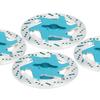 4pcs Aluminum Alloy CNC Simulated Brake Disc Accessories   Fit for 1:10 RC Car