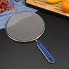 3Pcs Splatter Guard Mesh Wear-resistant Splash Proof Long Lasting Useful Mesh Pot Lid Grease Catcher Household Supplies