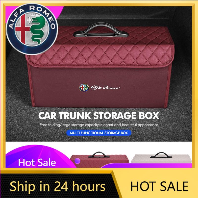 Autoaufkleber Für Alfa Romeo Auto Kofferraum Aufbewahrungsbox Organizer Faltbare Verstauung Aufräumbehälter Tasche Für Alfa Romeo Giulietta GT 1