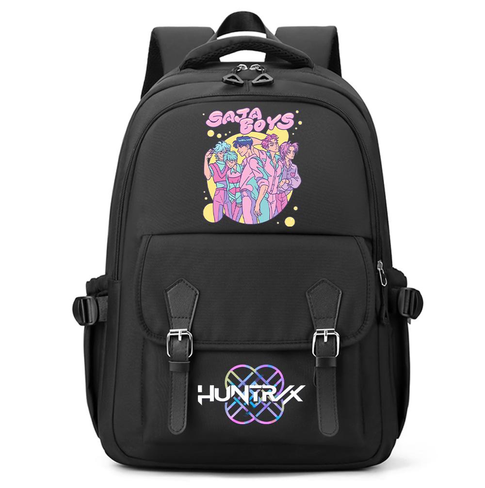 Anime Cartoon K-Pop Printed Large Capacity Backpack for Teenger Student Girl Boy Schoolbag Bookbag Women Waterproof Travel Bag Mochila Kid Gift