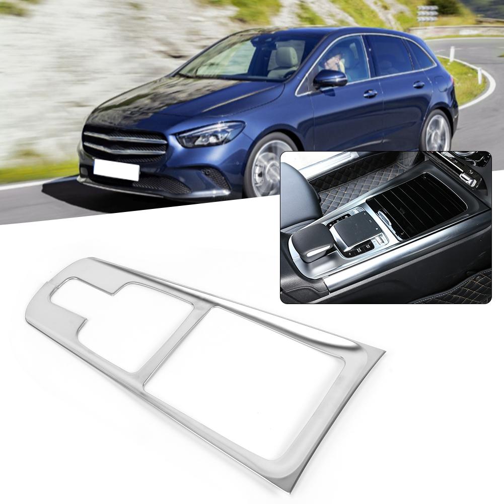 Center Console Decoration Panel Interior Trim Fit for   GLB B Class W247 X247 19-20(Carbon   Texture )