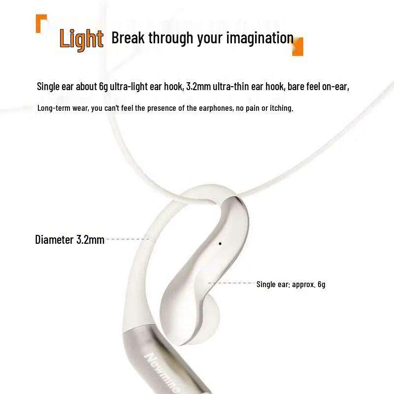 Newsmy X7Pro Ear-Hook Bone Conduction Sport Bluetooth Headset