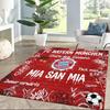 Bayern Munich Floor Rug Office Rug Suitable for Bedrooms Balcony Kitchen Hallway Anti-slip Rug Decorate Offices Gift for Festivals