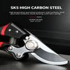Professional Titanium Bypass Pruning Shears Heavy Duty Garden Clippers Garden Scissors With Ergonomic Non-Slip Grip, Sharp Sk5