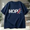 Summer Funny Nope No Kings Unisex Unisex Tshirt Short Sleeve Tee Clothing Casual Hip Hop Streetwear Fashion Trendy Tees Tops