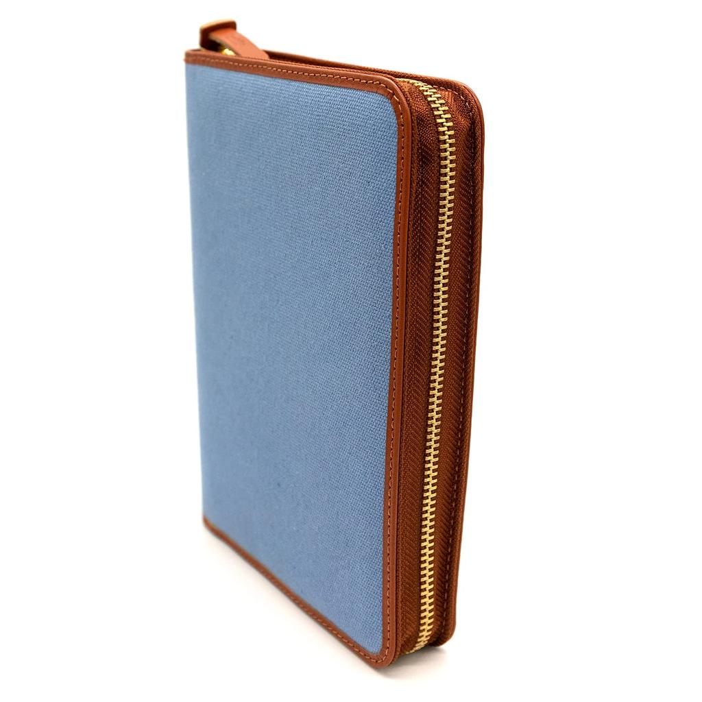 Luddite Garment 10 Niebieskoszary Worek, Piórnik Pisarza, Ołówki,