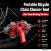 Portable Bicycle Chain Cleaner Tool Bike Chain Washing Machine  Release Handle MTB Road Bike Chain Cleaning Maintenance Tool