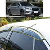 For SUBARU LEGACY Sedan 2015 2016 2017 2018   Car Sticker Plastic Window Glass Wind Visor Rain/Sun Guard Vent Parts