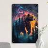 Retro Style Metal Sign Wall Decor for Home Interior