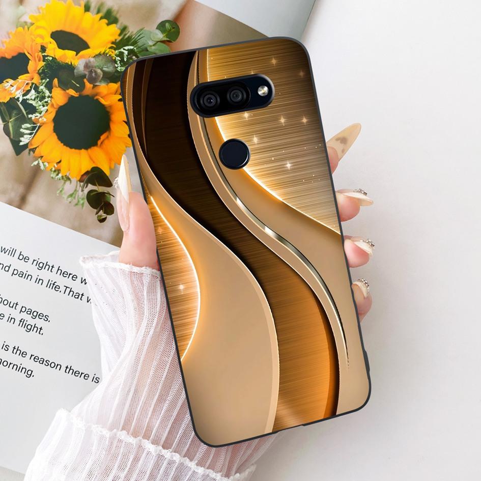 Para LG K40s 2019 Funda Nueva Moda Flor Mariposa Silicona Suave Mate Cubierta Para LG K40s K 40s Funda en LGK40s Paracho Protector