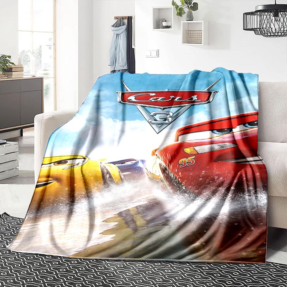 Cars Adventure Blanket Soft Throw Blanket For Home Bedroom Bed Sofa Travel Office Solid Christmas Blanket