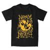 Men Women's Napalm Death Music Band Shirt Death Metal 100% Cotton Tops Amazing Short Sleeve Crewneck Tee Shirt Plus Size Shirt