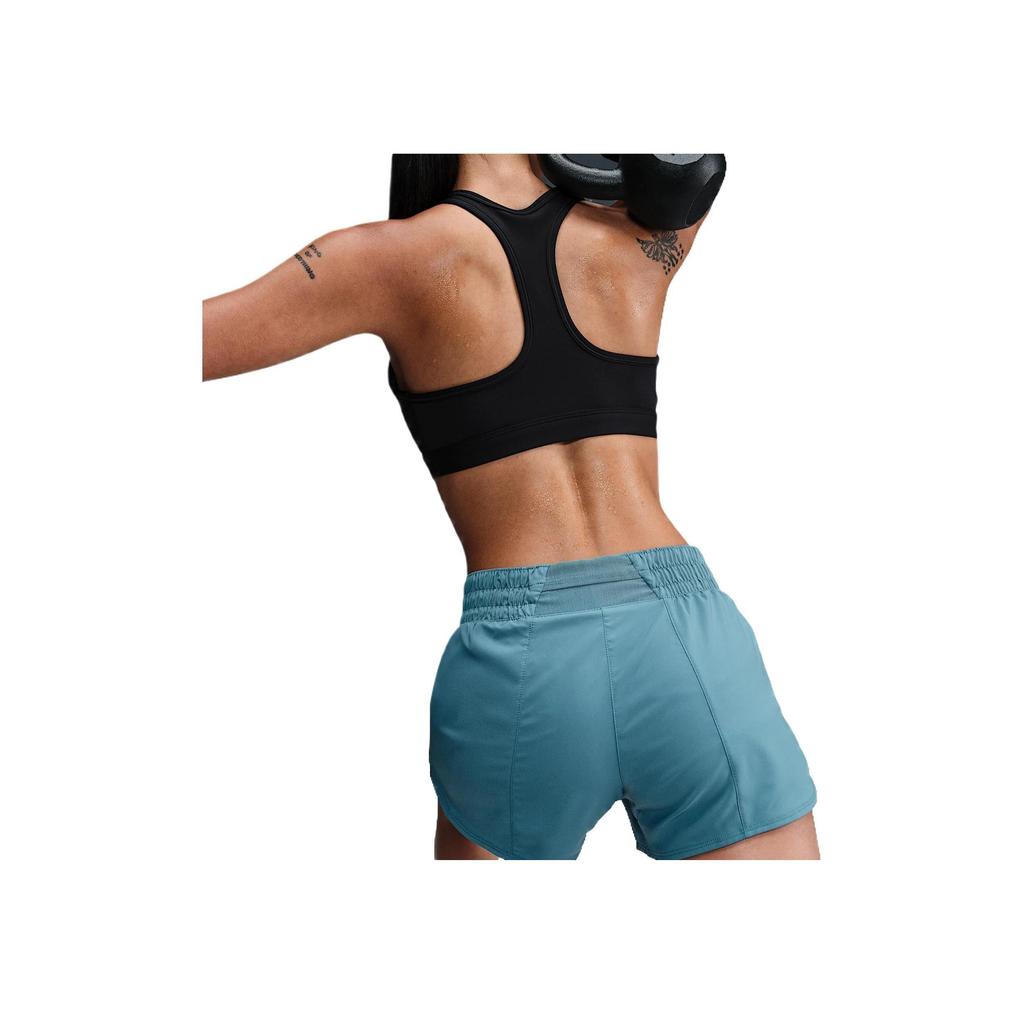 Nike Dri-FIT One Mid-Rise 2-in-1 Shorts Mineral Teal Women DX6013-006