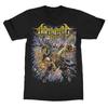 T-shirt Graphique en Coton Archspire Band Unisexe Manches Courtes d'Été Marque de Mode Tee Haut Décontracté de Luxe Vintage Rétro