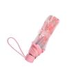 1PC Transparent Folding Umbrella Fashionable Princess Umbrella Cherry Blossom # Pink