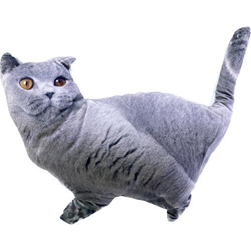 

Подушка из волокна с рисунком кота Real View 45 см