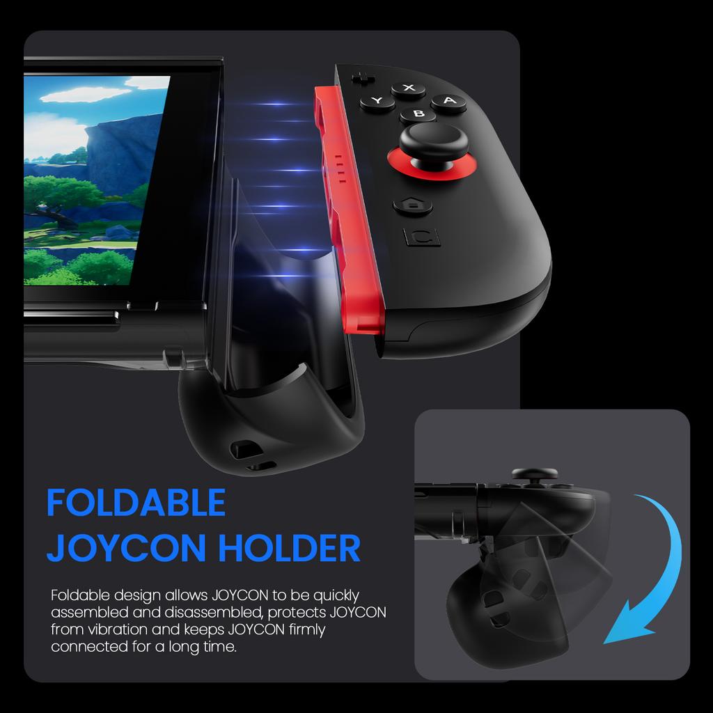 For Nintendo Switch 2 Game Console Transparent Case  TPU + PC Protective Cover