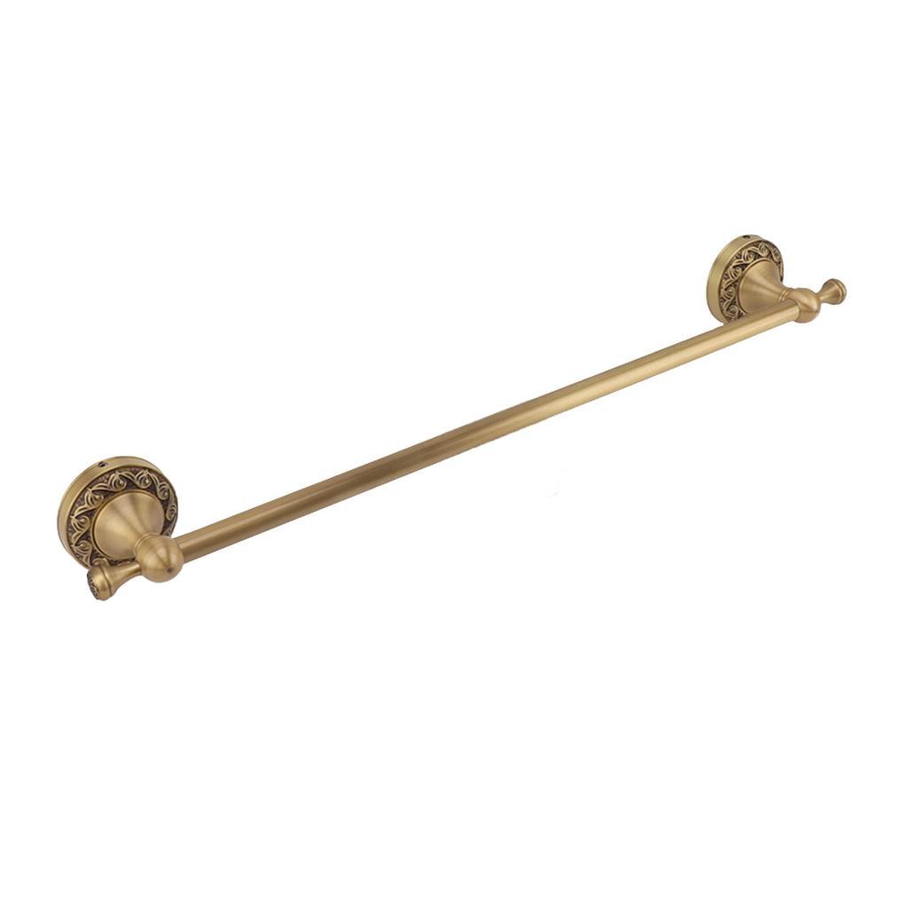 Portasciugamani da Bagno 50 cm Robusto Rame Elegante Retrò Porta Asciugamani a Mano con Viti Chiave Esagonale per Casa Cucina