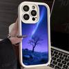 Shockproof Phone Case For Xiaomi Redmi Note 14 13 12 11 10 9 8 7 Pro/Plus Anti-Drop Protect Lonely Starry Sky Tree Protect Cover