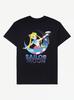 2026 Neues Mode Sailor Moon Übergroßes Atmungsaktives T-Shirt FÜR LIEBE UND GERECHTIGKEIT Baumwolle Eltern-Kind Hohe Qualität Sommer T-Shirt...