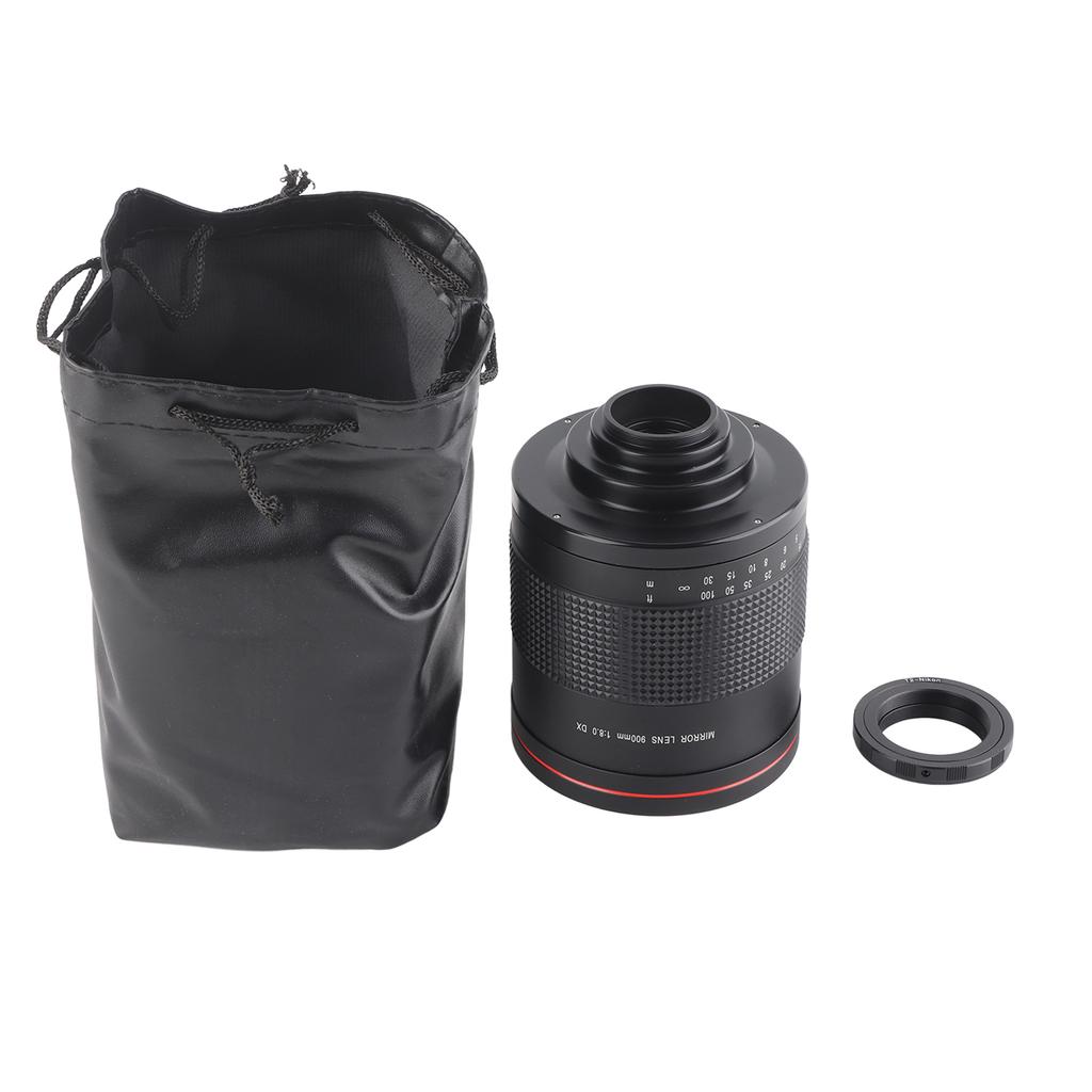 900mm F8.0 Super Telephoto Mirror Camera Lens for AI Mount Fit for Nikon SLR Camera