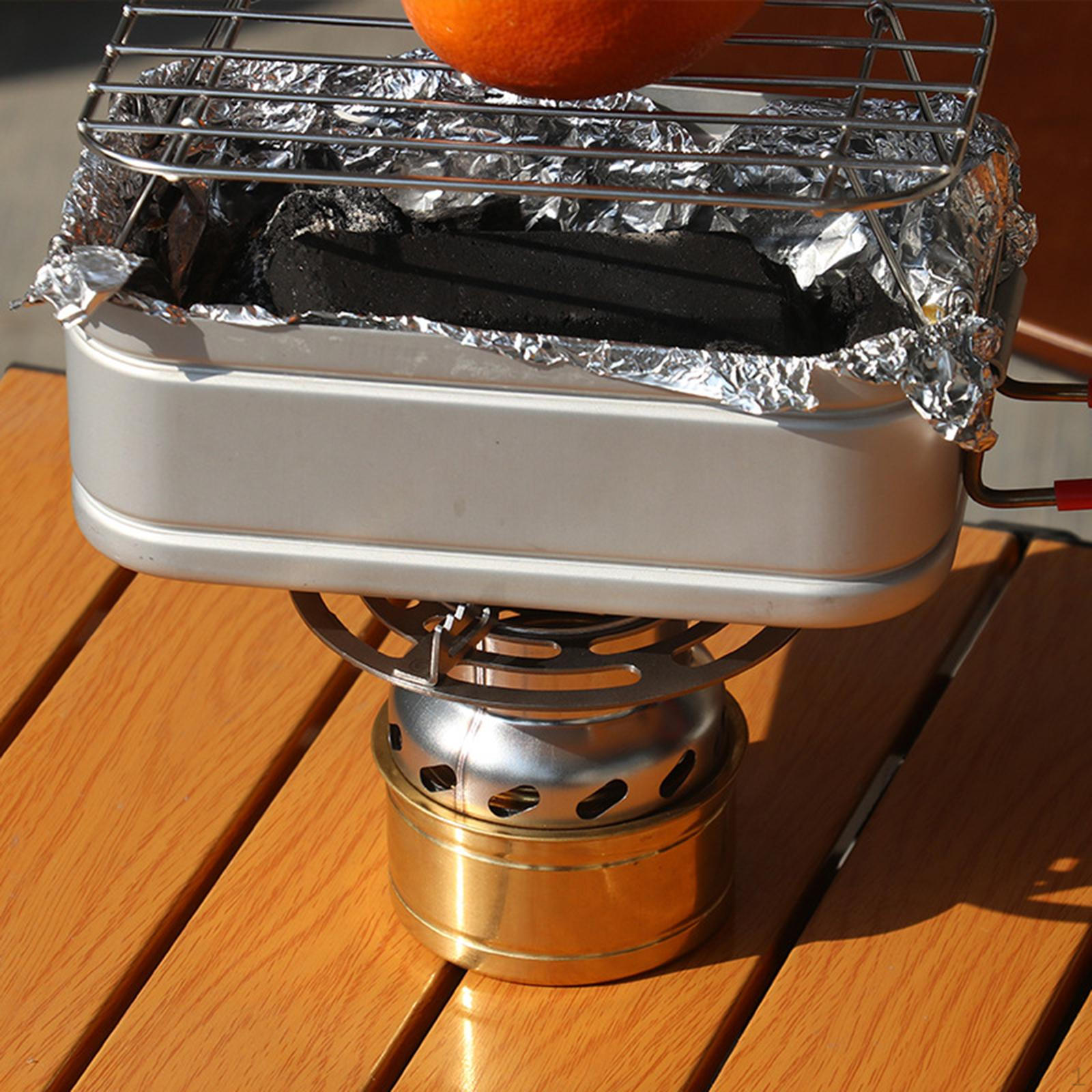 

Кемпинговый держатель для горшка, легкая подставка для духовки, подставка для посуды, спиртовой горелки для пикника и путешествий Only Rack