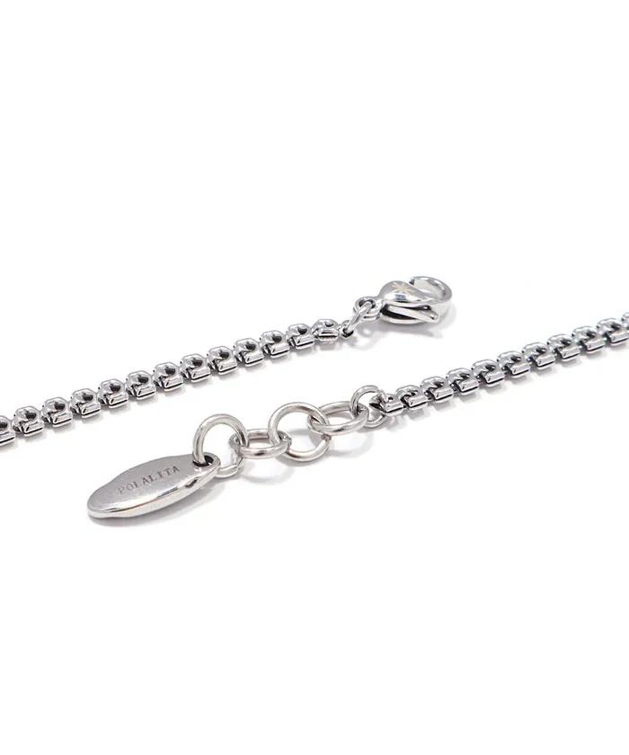 3.2u Square Chain Bracelet (PLT-BR-116_SV)