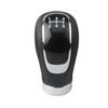5/6 Speed Knob Car Manual Gear Shifter Stick Shift Knob Lever With 3 Caps