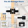 Waterproof and AntiRust Door Handle Lock Security Door Lever Handle Lock Entry Door Handle with Lock and Key Enduring
