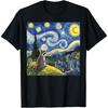 Raccoon Starry Night Van Gogh Racoon Gifts For Men Women Kid T-Shirt