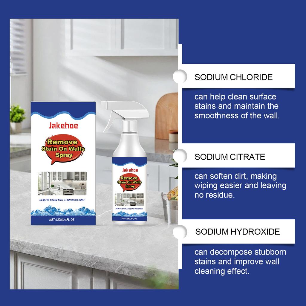 Jakehoe Mildew Removal Agent Home Fast Cleaning Mildew Stains Suitable For Bathroom Bedroom Wall Cleaning Stains Mildew Stains