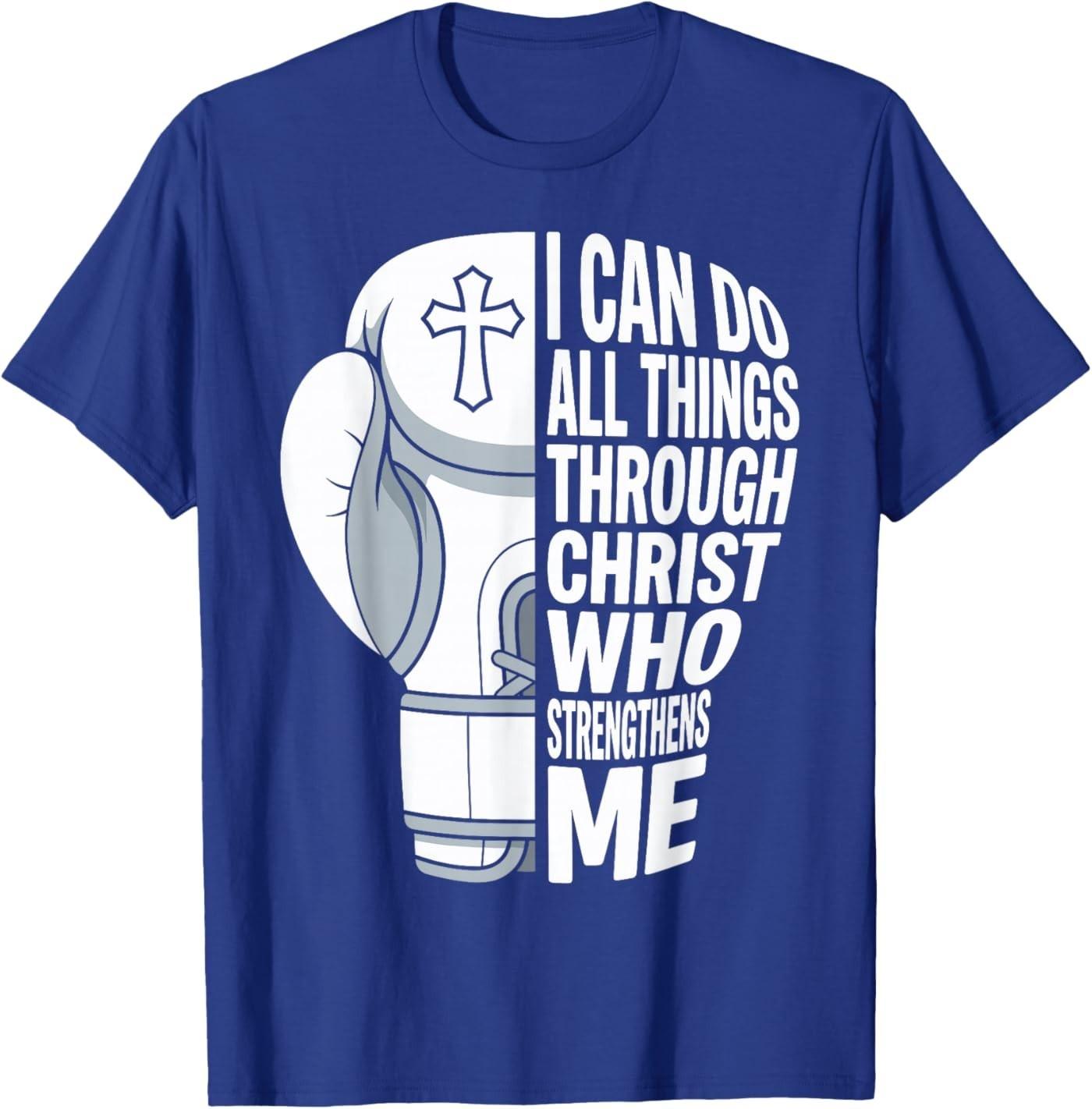Christian Boxing Glove Philippians Unisex T-Shirt S разноцветный