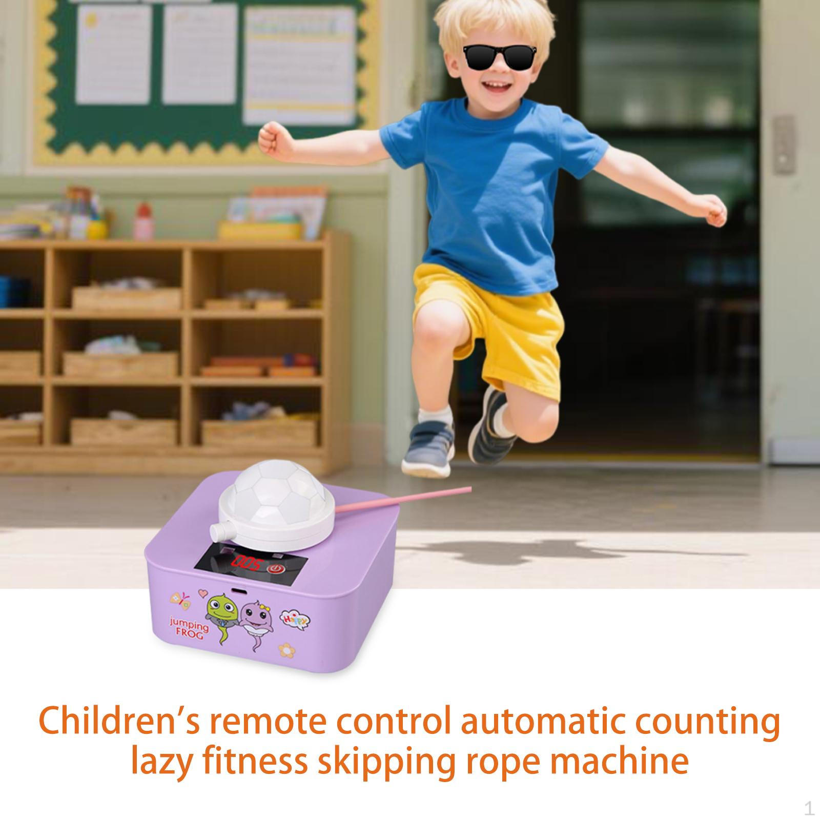 

Jump Rope Machine Skipping for Workout Entertaining Sports Home фіолетовий