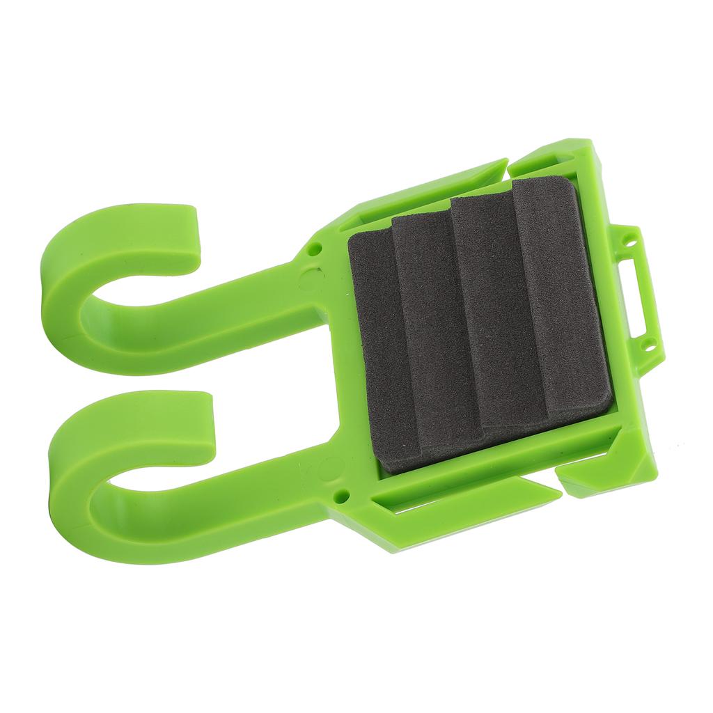 Fly Fishing Rod Holder Clips ABS Green Rod Support BeltMounted Fishing Accessory