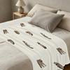 Fluffy Flannel Blanket - Raccoon Anime Theme, Soft Breathable Cozy Throw, Warm for Christmas & Halloween, Ideal Home Use, Comfortable Sleep Buddy