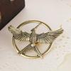 Jewelry Mocking Bird Brooch Badge