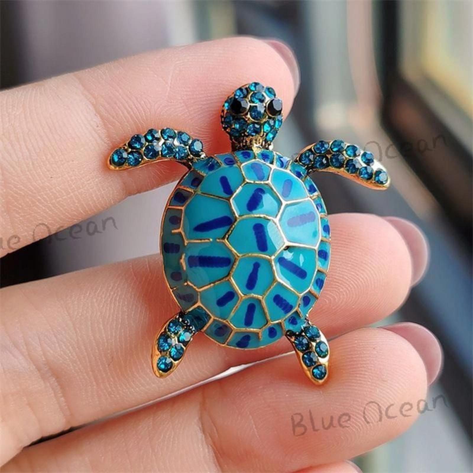 

Стильная креативная брошь в виде животного-черепахи