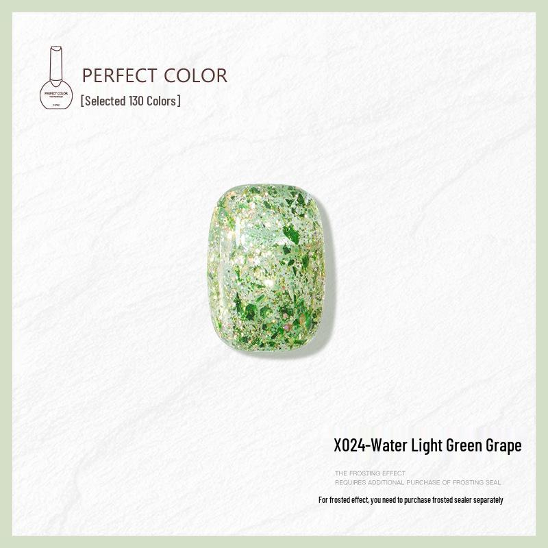 Nail Gel Polish: 130 New Nude & Bright Colors - Ice Translucent, Phototherapy, Glitter, Cat Eye Finish