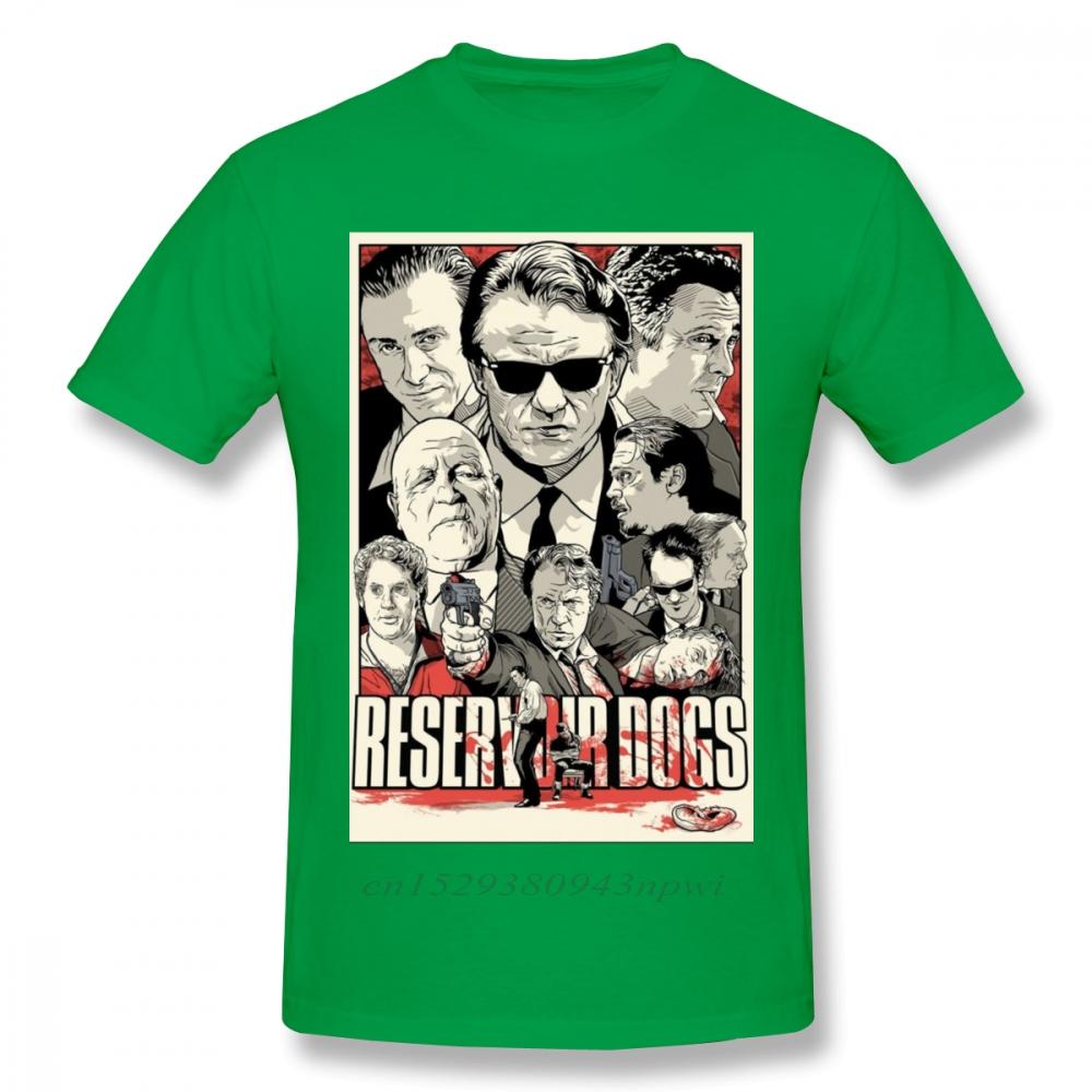 Fashion Street Guys Tops  Tees Swag 100 Cotton Camiseta Shirt Movie Reservoir Dogs T Shirt Unisex Round Neck XS3XL T Shirt