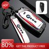 Hot 2025 Zinc Alloy+Leather Car Key Case Fob Cover Shell For I7 X7 G07 LCI iX I20 X1 U11 3 5 7 Series G70 G09 G81 XM U06 M3