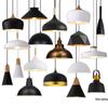Modern Nordic Single-Head Pendant Light for Hotels, Bars, and Restaurants - Industrial Retro Style Lampshade.