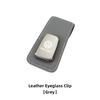 T31Volkswagen Car Sun Visor Sunglasses Holder PU Leather Glasses Clip For Passat B6 Golf Amarok T5 Phaeton ID3 Tiguan Auto Interior