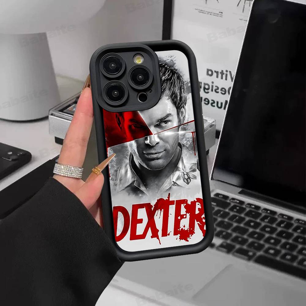 Movie D-Dexter Phone Case For IPhone 17 16 15 14 13 12 11 Pro Max Plus Mini Luck Cover