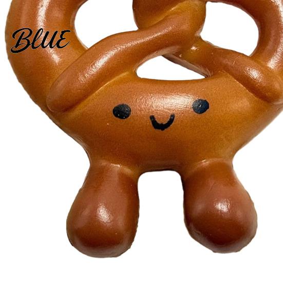 Compact Bag Accessory 2Pcs Pendant Simulated Bread Shape Keychain Charm