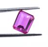 7.80 Carat Washington's Birthday Transparent Emerald Shape Pink Ruby Certified Burma Gemstone SN184